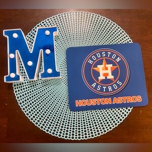 Houston Astros Blue Mouse Pad, New